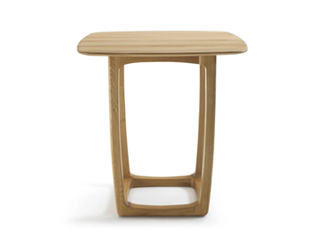 BUNGALOW BAR TABLE WOOD - Square solid wood high table by Riva 1920 - view 3